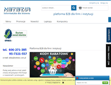 Tablet Screenshot of netstar.com.pl